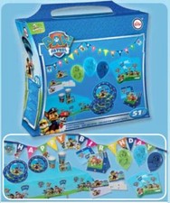 tib® Party Koffer PAW PATROL blau für Jungen 51 tlg. Partybox für 6 Personen *