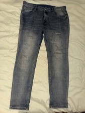 Brunello Cucinelli Light Blue Ripped Jeans Size 36 Luxus
