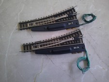 2 el. Weichen 4166 links Piko