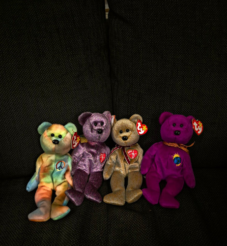 Beanie babies teddy 4 - ty,