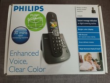 Philips CD 645, Telefon mit AB, Basisstation, Anleitung, Originalkarton