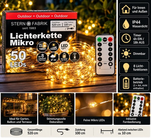 Led lichterkette leds - lichterkette,