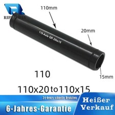 Steckachse 20 mm bis 15 mm Vorderrad Rohrwellenachse Fahrraddurchgangsnaben DE