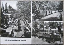 Halle saale - ak,