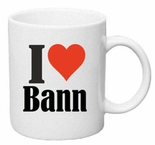 Kaffeetasse I Love Bann