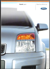 Ford Fusion 2006-2007 UK Marktprospekt Style Klima Zetec + 1.4 1.6 TDCi