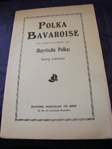 Partition polka bavaroise - partition,