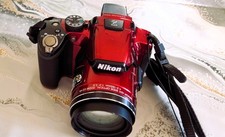 nikon coolpix p510, Digitalkamera, rot, 42x zoom, 16,1  MP, sehr gut erhalten