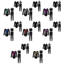 DE Kinder Gymnastikanzug 3tlg