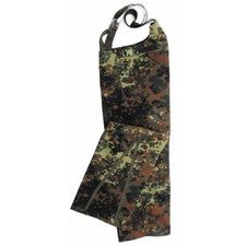 Bundeswehr Bw Flecktarn Regen Nässschutz Hose Outdoor Regenhose Gr. II 48-50 M