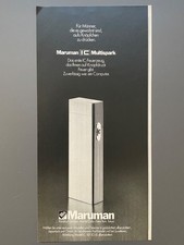 Maruman IC Multispark Feuerzeug Werbeanzeige 1977 Vintage Ad Werbung Reklame