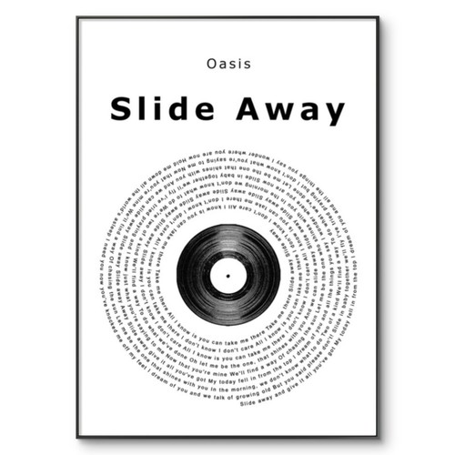 Oase poster slide - poster,, vinyl
