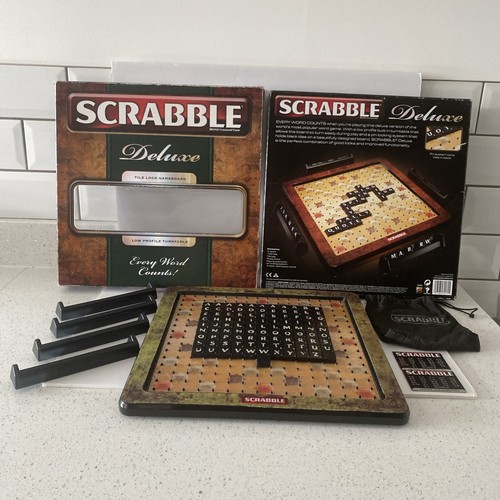 Scrabble deluxe brettspiel - deluxe,
