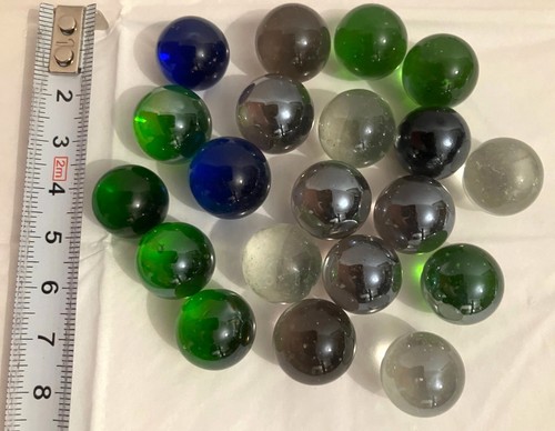 Glas murmeln klicker - 20, glas-murmeln