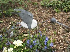 Blumenstecker Klapperstorch Pflanzstecker Gartenstecker Storch Vogel Hochzeit