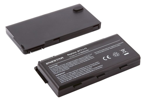 6600mah akku für laptop msi - akku,