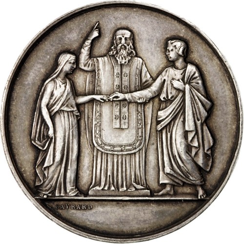 Frankreich medaille second - frankreich,,