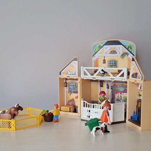 Playmobil pferdestall mit - playmobil,