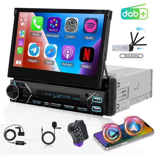Dab autoradio din flip - dab+, 1