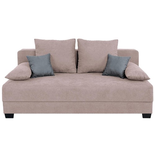 Boxspringsofa flamingo grau - -, flamingo-grau