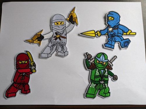 Ninjago ninja bügelpatch - ninjago, ~