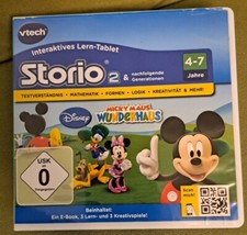 Vtech Storio Lernspiel " Disney Micky Maus Wunderhaus " 
