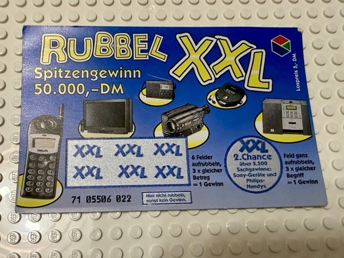 Rubbellos xxl von - rubbellos,