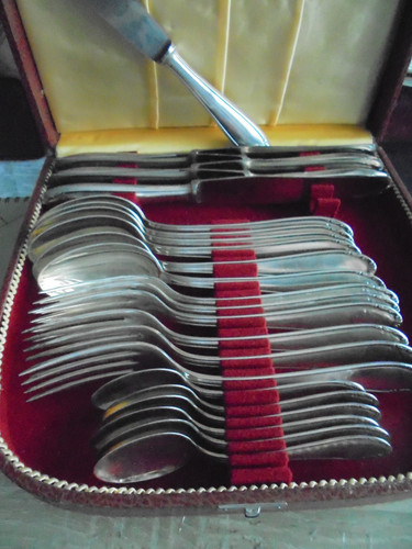 Besteck messer 6 gabeln - 6,
