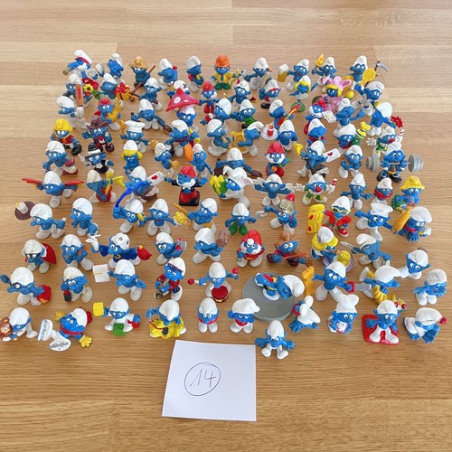 100 schleich schlümpfe - schleich,
