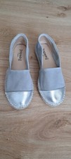 Espadrij, Espandrilles, neuwertige Damen Schuhe- 36, Wildleder in grau,  Spain