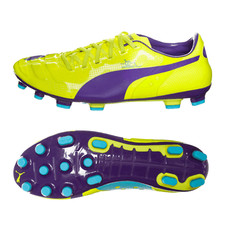 Puma evoPower 2 AG Gelb Lila