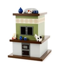 Echt Erzgebirge - Räucherofen