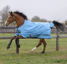 Horseware Amigo Hero 900 D lite 0g capri/ gunmetal Regendecke Paddockdecke