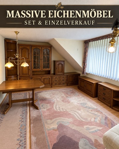 Wohnzimmermöbel set eiche - set,