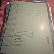 20 Stück Karton Schnellhefter