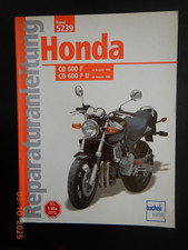 Reparaturanleitung Honda CB600 F + FII  Hornet Bucheli 5239 ab Baujahr 1998/2000
