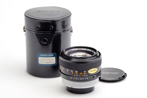 Canon 55mm s - fd, 1.2/55mm