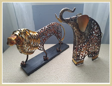 Deko Figuren massives Metall