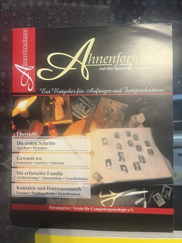 Ahnenforschung ratgeber - ahnenforschung,