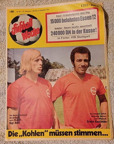 Fußball woche 49 vom - nr.,