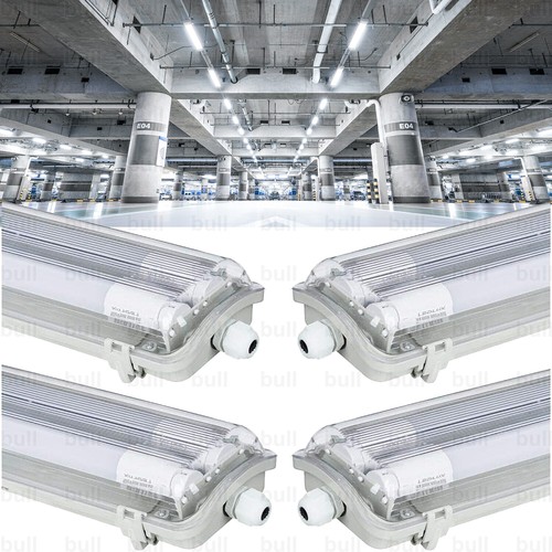 Led feuchtraumleuchte - 4x,