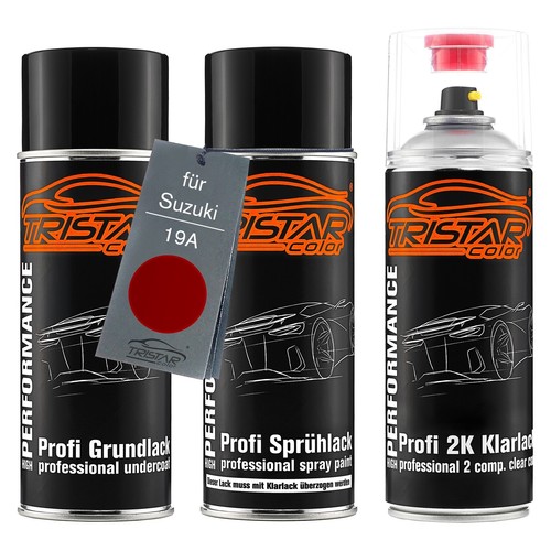 Autolack spraydosen set - 2k,