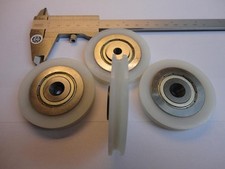 4St. Seilrolle Führungsrad Konstruktionsrolle Umlenkrollen Führungsrolle Rollen