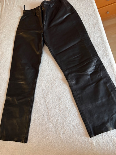 Echt lederhose schwarz 42 - echt, gr.