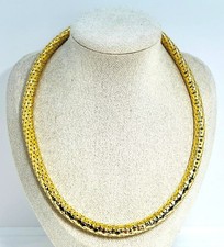 Vergoldetes Collier Vintage