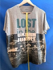 IDENTIC  T-Shirt mit Aufdruck,  Gr XXL,   Farbe Grau,   Gewicht 180g