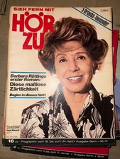 Hörzu Zeitschrift 16/1970 (18.–24. Apr. 1970) • Inge Meysel Porträt-Cover • Barb