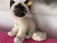 Steiff Katze 099458 Heilige Birma Cattie Rarität Sehr Selten