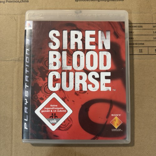 Siren blood curse ps3 sony - siren,