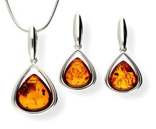 Echtes 925 Silber SCHMUCKSET